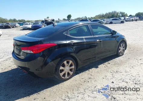 2012 Hyundai Elantra Limited (Ulsan Plant) from USA, damaged, VIN KMHDH4AE0CU208187